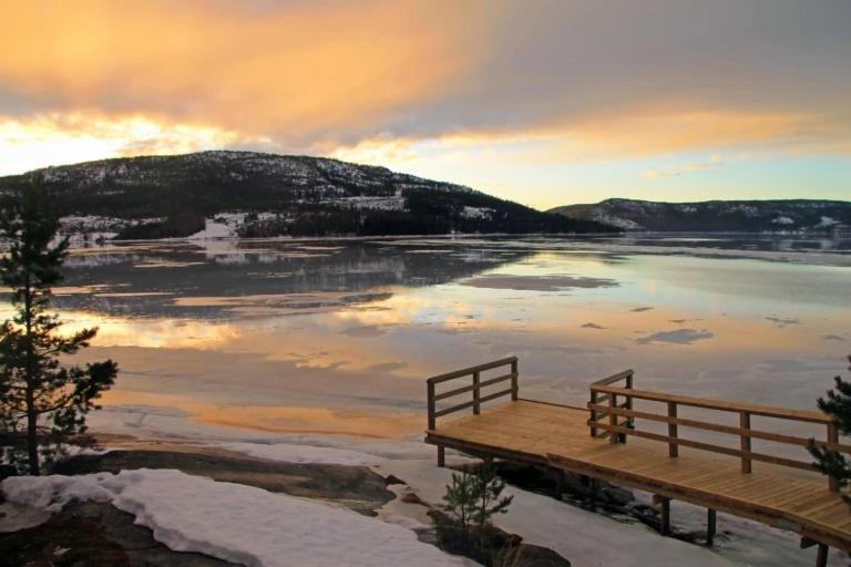Peaceful And Scandinavian-Style Guesthouse With Scenic Nature And Seaview In High Coast Domsjo Exterior photo